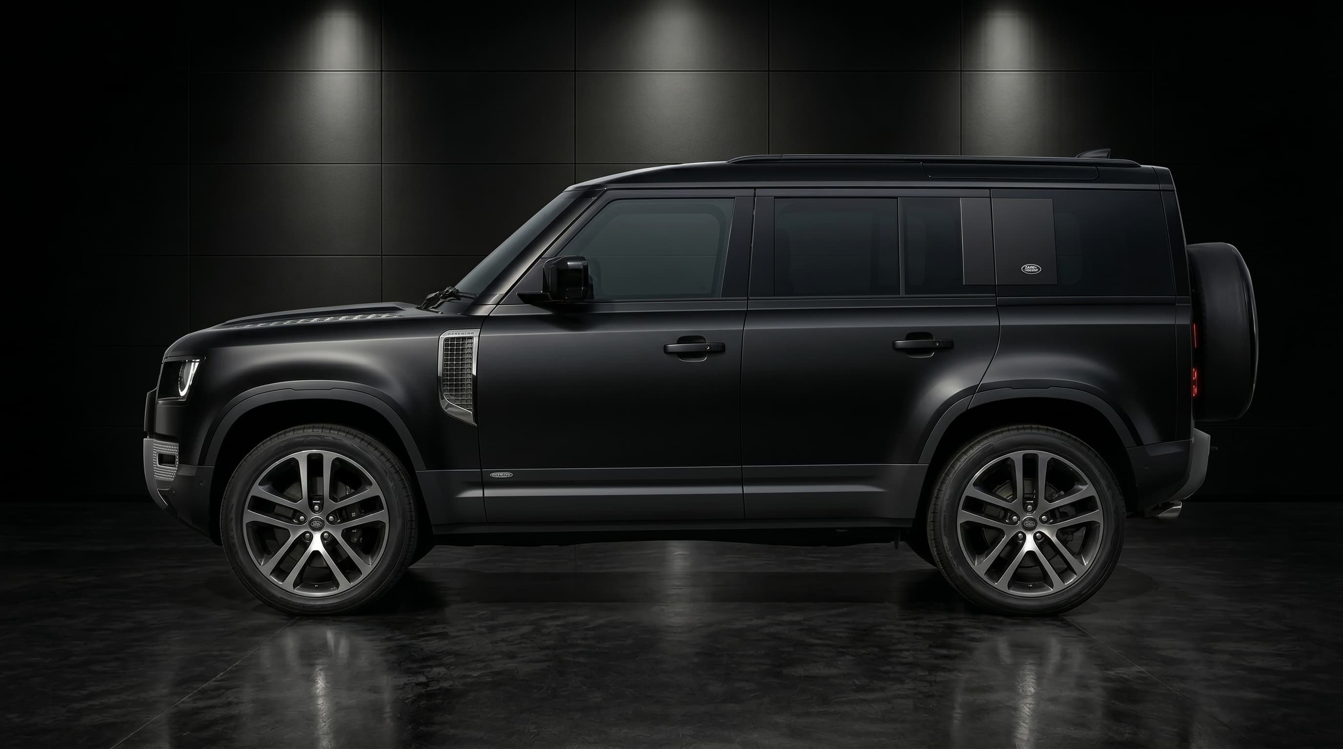 Land Rover Defender side profile